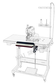 NS-6023, Sleeve Placket Button Stitching Clamp