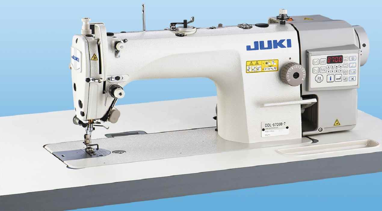 Juki Ddl-8100 Lockstitch Machine1-needleddl8100e Economic Version for DDL8700 Assembly Required, White